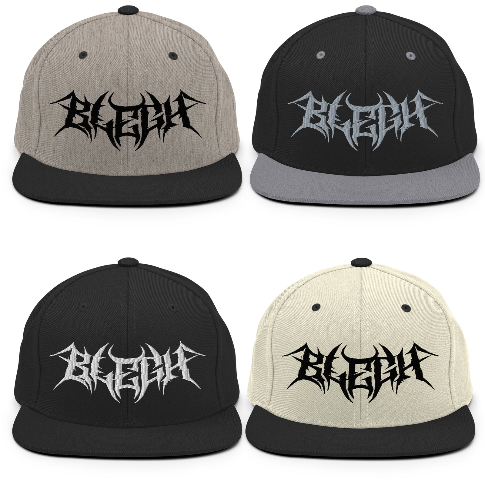 DEATHCORE BLEGH 2.0 SNAPBACK HAT | Ohrion Apparel